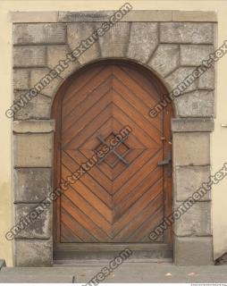 doors wooden historical ornate